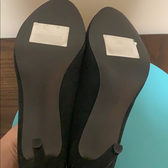 JC collection green suede leather heels - Picture 4 of 4